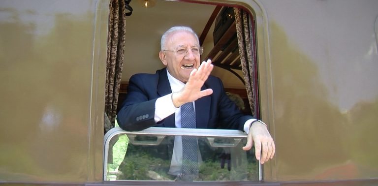 VIDEO/ La promessa mantenuta dell’Avellino-Rocchetta, De Luca: “Un impegno costato 20 milioni di euro”