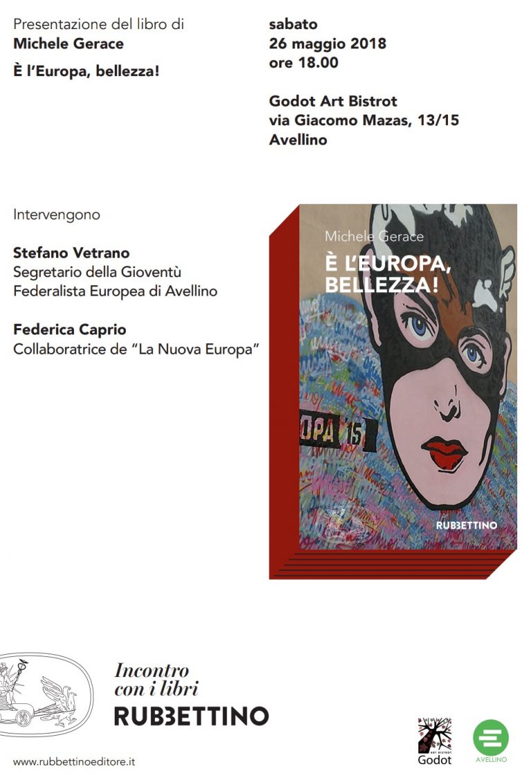 “E’ l’Europa, bellezza”: incontro con l’autore, sul futuro del Vecchio Continente