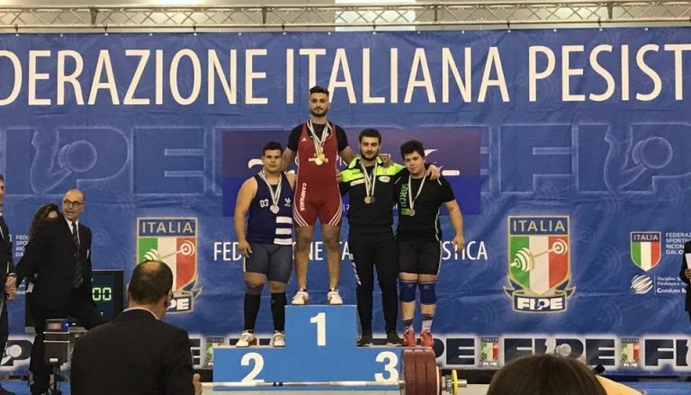 Pesistica, la Royal Gym di Montecalvo bissa il successo del 2017 ai Campionati Italiani