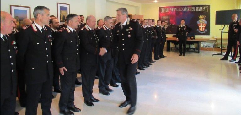Incarico a Roma per il generale Cinque, comandate dei Carabinieri Campania