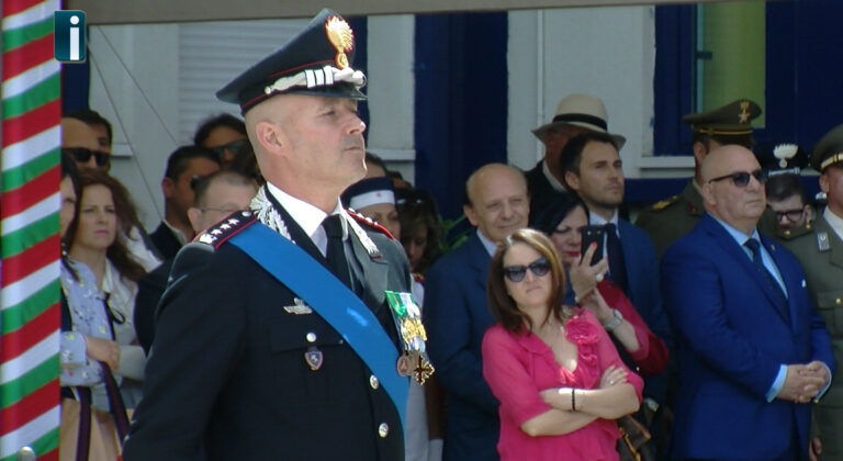 Il Colonnello Cagnazzo saluta l’Irpinia
