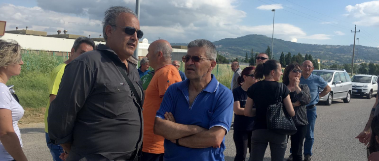 Ex Irisbus, presidio a Flumeri: “Piazzale fittato, vogliamo chiarezza”