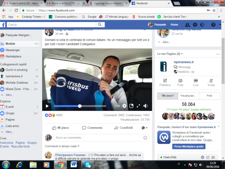 Gli operai ex Irisbus scrivono a Di Maio: “Basta assistenzialismo, vogliamo lavorare”