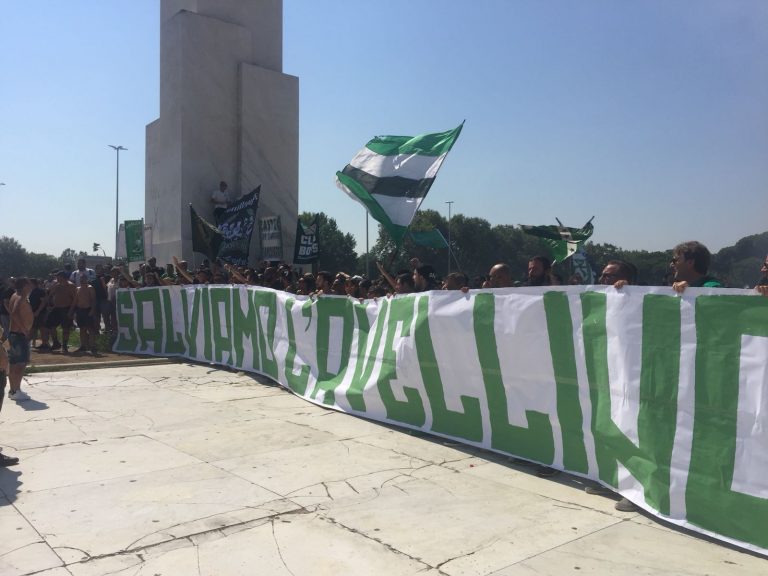 Curva Sud Avellino: corteo anti-Taccone e ‘avviso’ a De Cesare