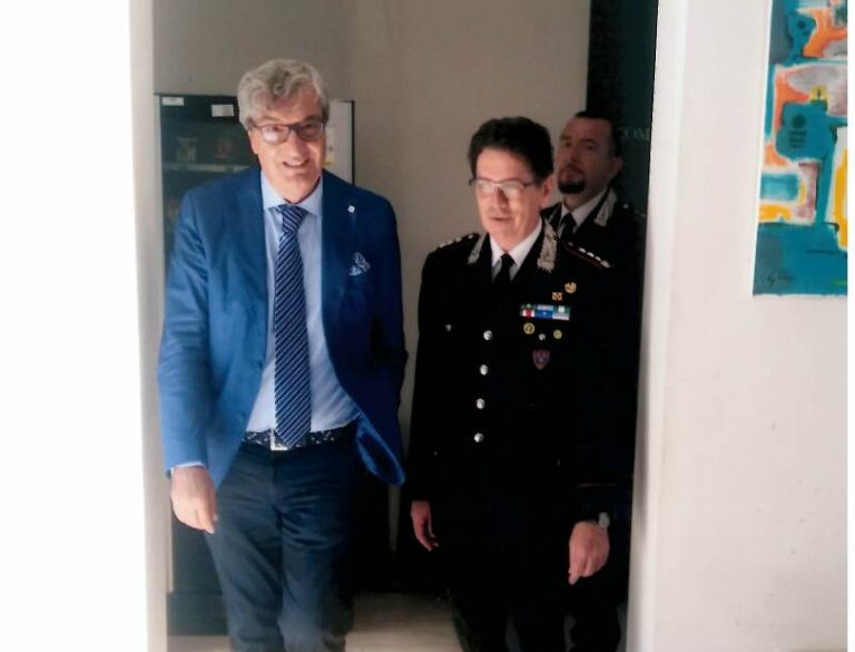 Il Prefetto Cappetta in visita ai Carabinieri della Forestale