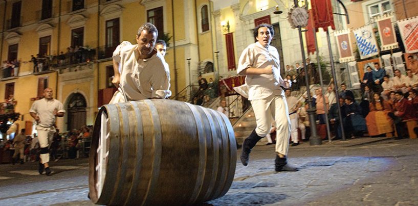 Palio della Botte 2018, trionfa Contrada Bellezze in un’avvincente sfida all’ultimo battito