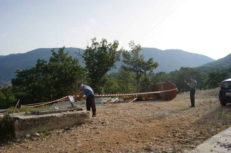 Sequestrata ditta di lavorazione di marmi, denunciato il titolare