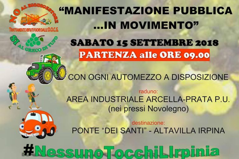 No al biodigestore. Il coordinamento si prepara alla mobilitazione del 15 settembre