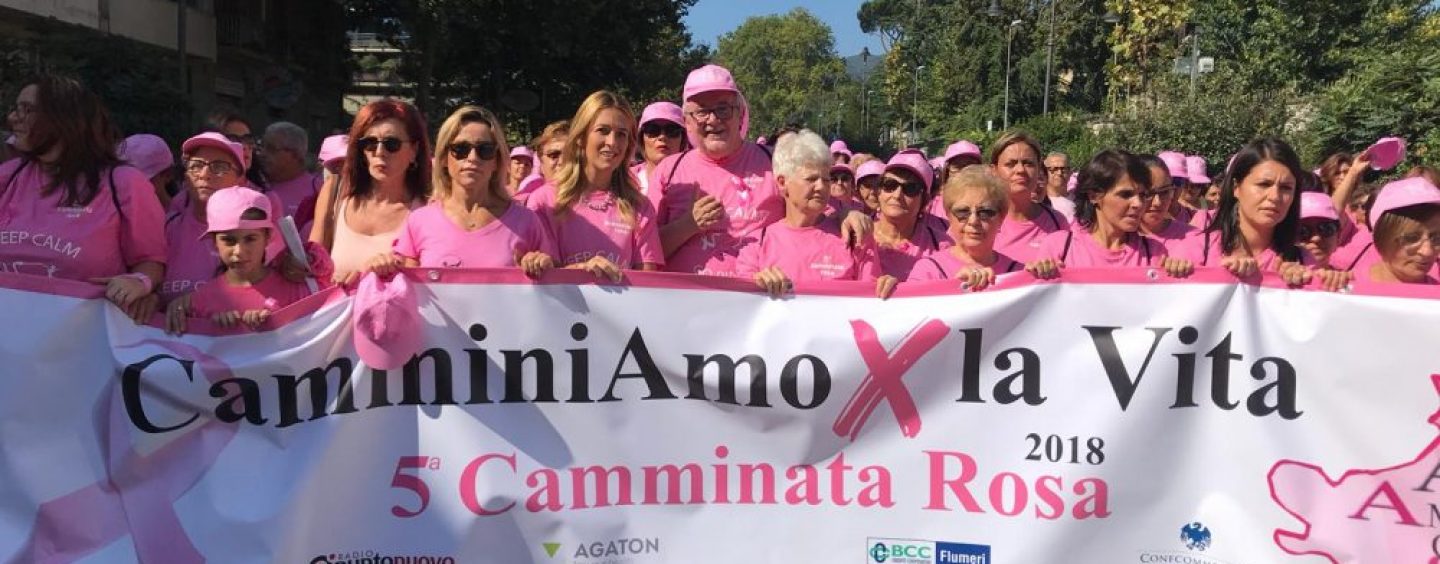 Rione Mazzini, tutto pronto per la festa della Beata Vergine Maria: ci sarà anche la Camminata Rosa