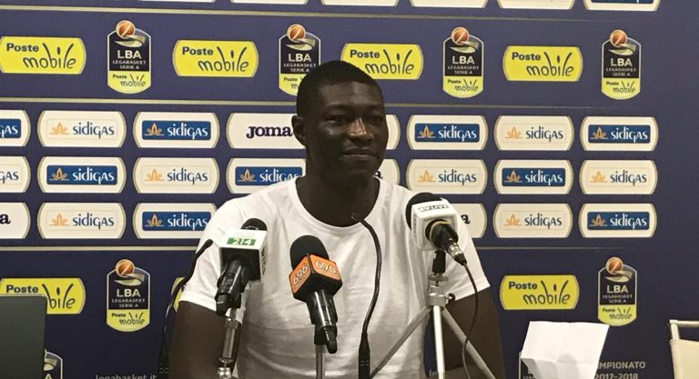 Sidigas, N’Diaye is back: “Qui per finire quello che ho iniziato. Faremo meglio dell’anno scorso”