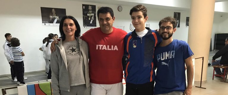 L’irpino Domenico Russo bandiera della scherma italiana a Londra