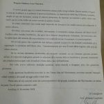 lettera alfonso laudonia