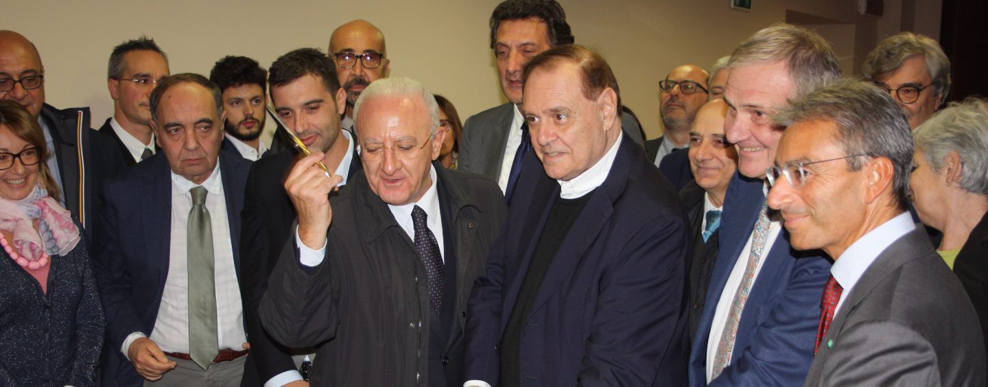 Unisannio, ecco le prime residenze universitarie. De Luca: “I ricercatori tornano al Sud”