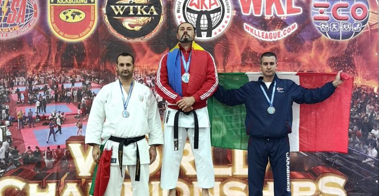 Campionato del Mondo di Arti Marziali: sul podio anche l’Arma dei Carabinieri di Avellino