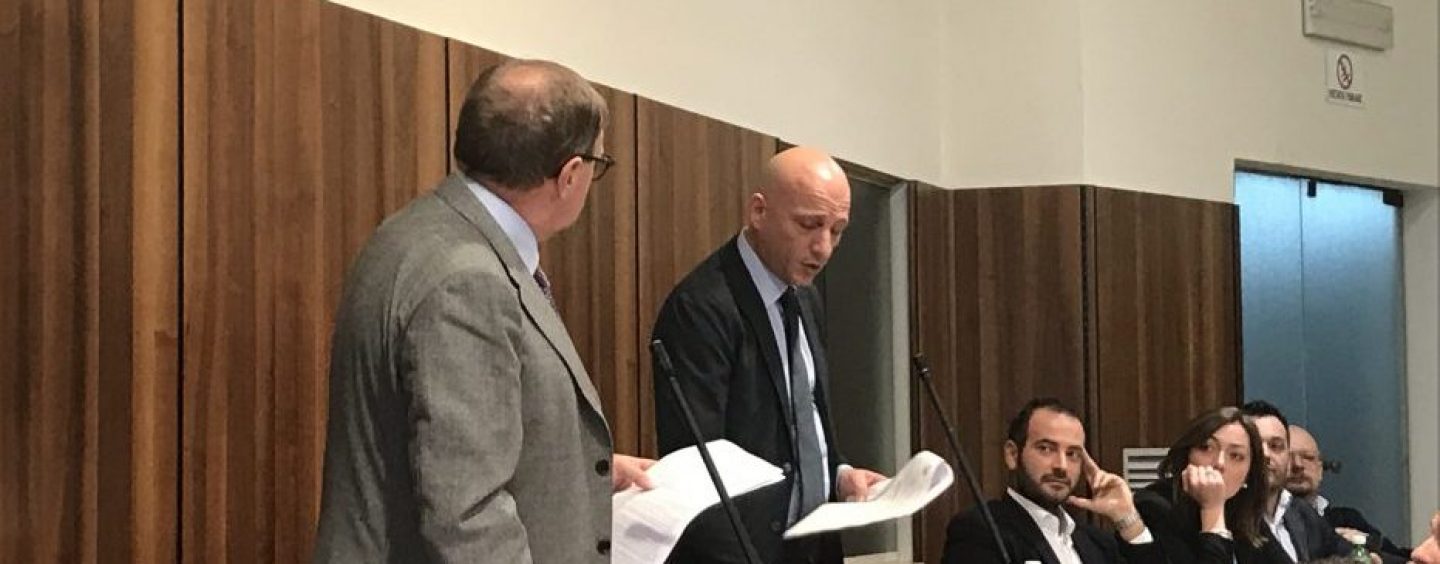 Bilancio 2017, Preziosi “salva” la consiliatura: “Sfiducia entro il 26 novembre o mi dimetto”