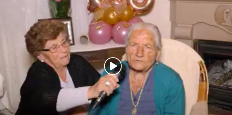 VIDEO/ L’Irpinia ha una nonna da record: Laurina compie 108 anni