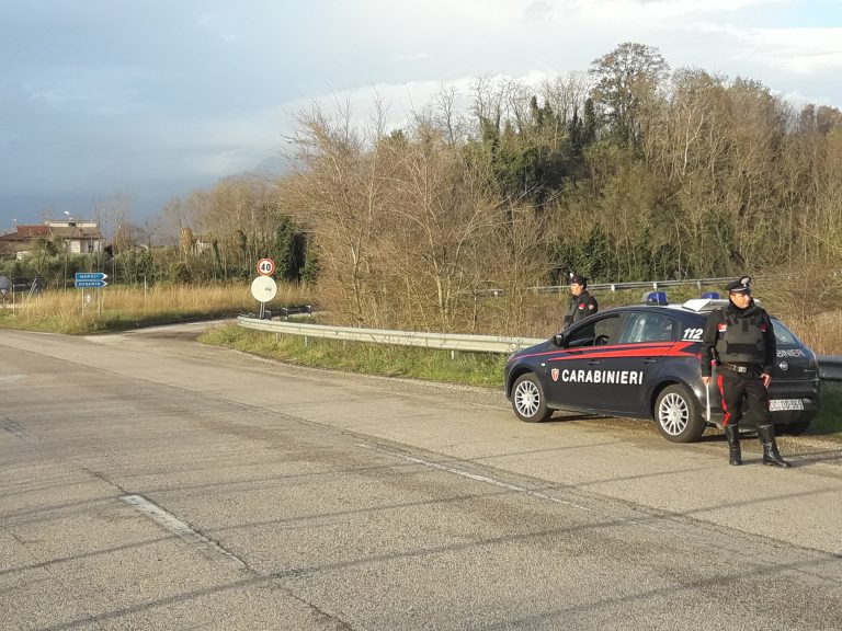 Controlli a tappeto in Valle Telesina: sei persone ai domiciliari