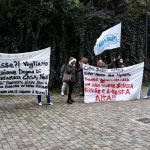 via francesco tedesco, protesta residenti