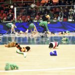 teddy bear toss