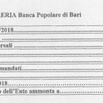 resonconto giornale di tesoreria
