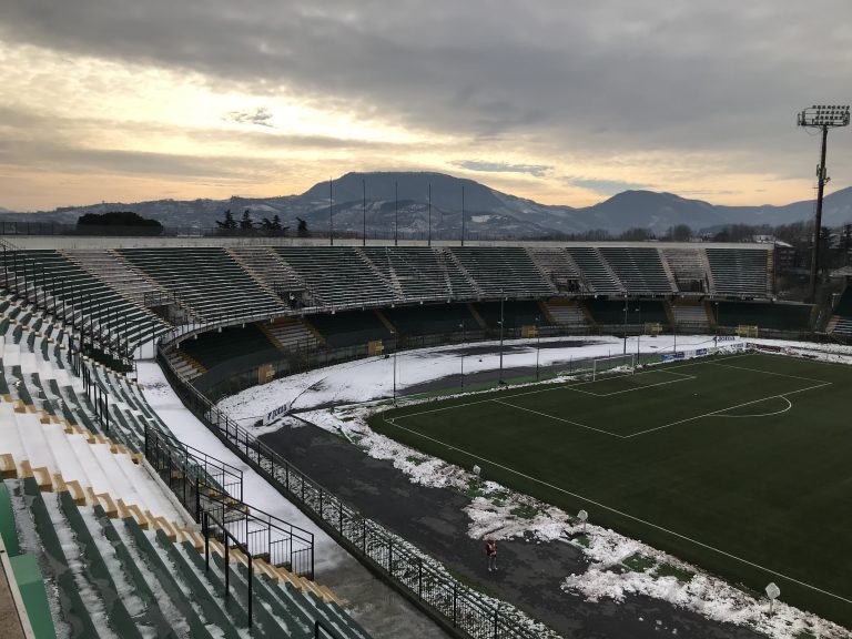 Neve al Partenio, Sidigas impreparata: tifosi negli anelli inferiori