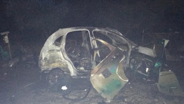 Boato nella notte a Ceppaloni: esplode un’auto, probabile atto doloso