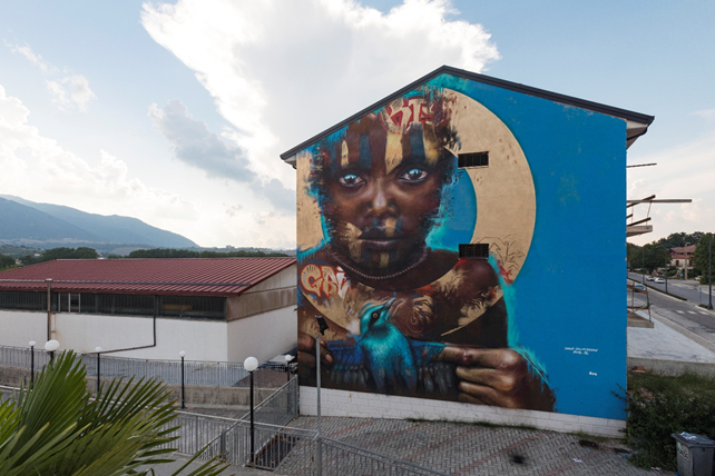 Bag Out, un anno da urlo: a Lioni parlano i murales