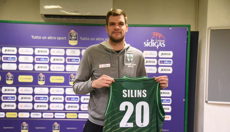 Sidigas, dopo l’infortunio inizia l’allenamento differenziato per Silins