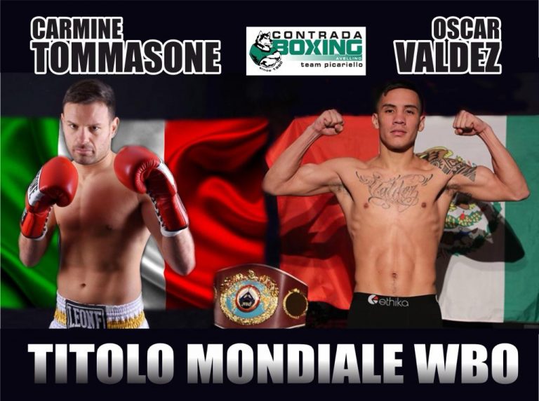 Pugilato, Mondiali USA: il 2 febbraio in Texas la sfida tra Carmine Tommasone e il campione Oscar Valdez