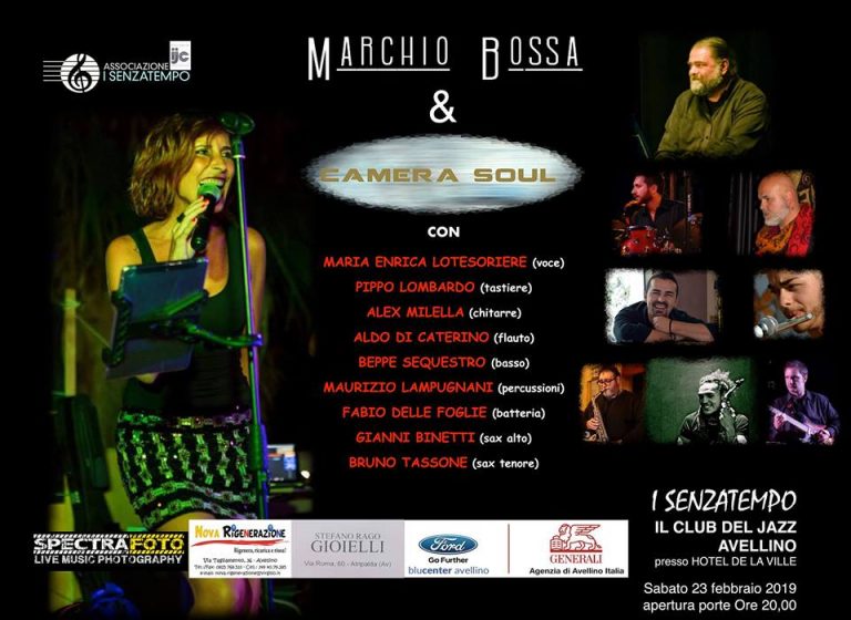 “Vietato star seduti”, ad Avellino arrivano Marchio Bossa and Camera Soul Orchestra