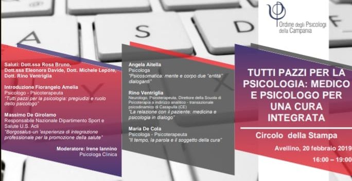 “Tutti Pazzi per la Psicologia”, parte il secondo seminario sul ruolo dello psicologo