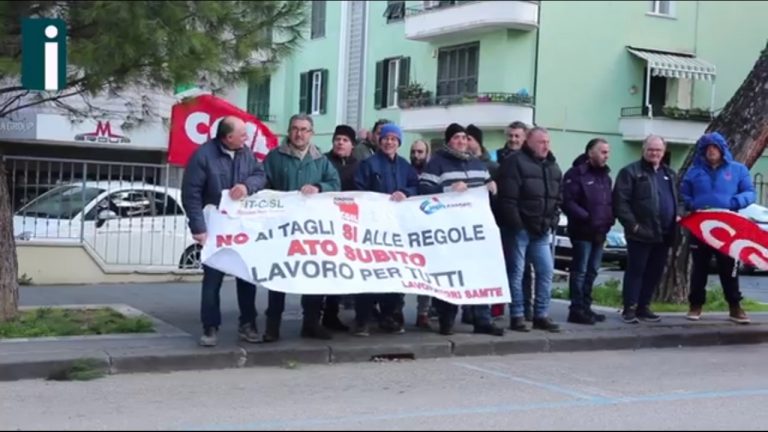 VIDEO/ Benevento, arriva Costa: i lavoratori dello Stir di Casalduni in presidio. Parla di coordinatore Fp Cgil, Antonio Tizzani