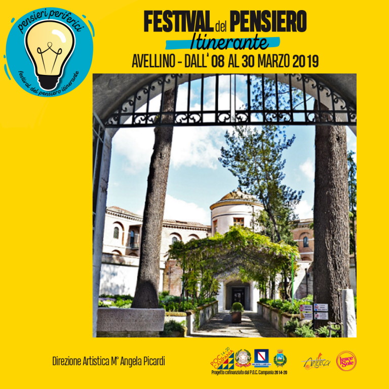 Al via il “Festival del pensiero itinerante”. Ad Avellino 14 giorni di eventi