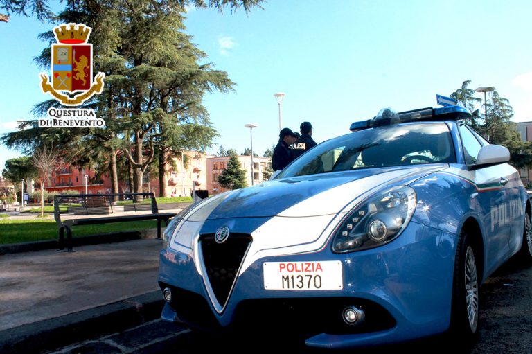 Benevento: corriere della droga arrestato dalla Polizia