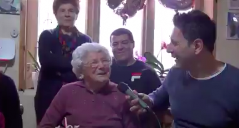 VIDEO/ Nonna Mariuccia festeggia 105 anni: “Ecco quali sono i miei segreti”