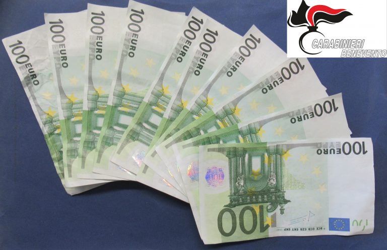 Nella borsa 1000 euro in banconote false, arrestata 28enne rumena