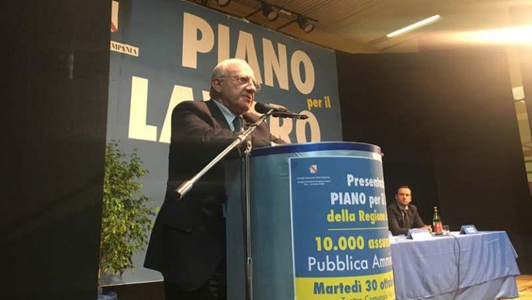 Piano Lavoro Regione Campania, oggi scadono i termini per l’iscrizione