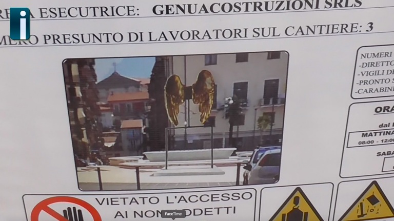 VIDEO/ Entro aprile “Le Ali dell’Anima”: Piazza Libertà pronta a spiccare il volo