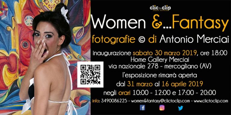 “Women & Fantasy”, si presenta la mostra fotografica di Antonio Merciai