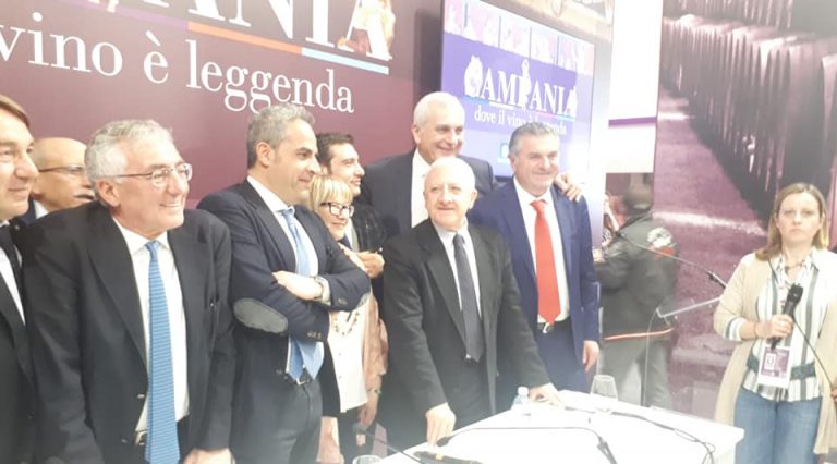 Vinitaly 2019, Petracca: “A Verona un vero boom per l’Irpinia del vino”