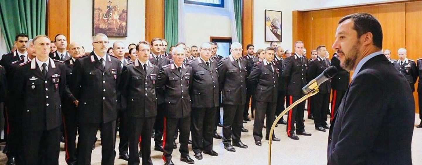 Carabiniere ucciso in una sparatoria a Foggia, Salvini: “Assassino non esca più di galera”