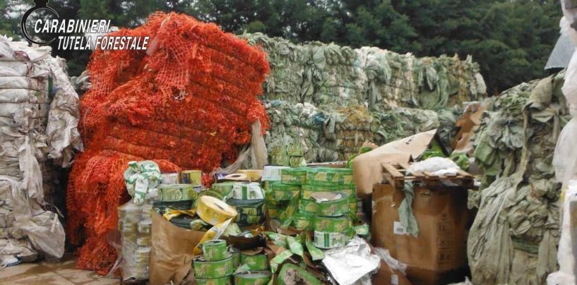 Scoperto deposito incontrollato di rifiuti a Montella: sanzioni per oltre 4mila euro
