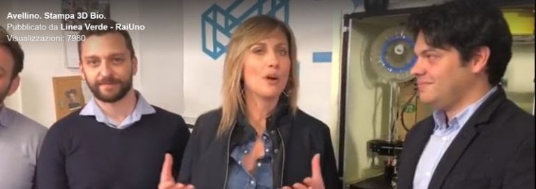 Le telecamere Rai nel laboratorio di prototipazione digitale 3DRap