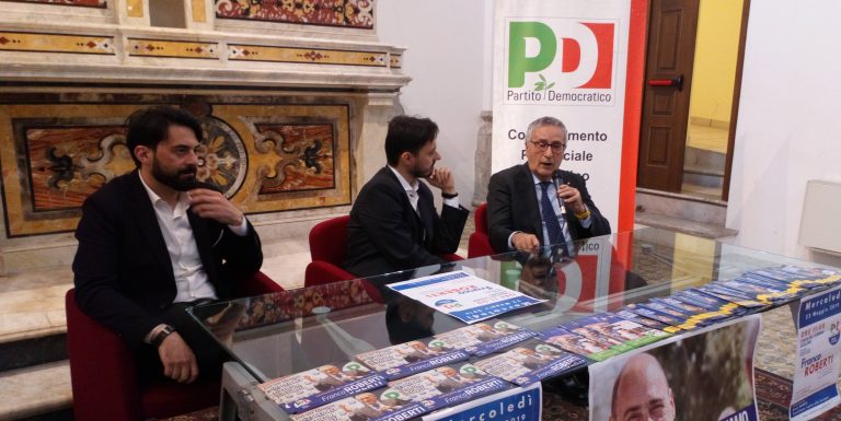 VIDEO/ Europee, Franco Roberti ad Avellino: “Il Pd contro i populismi. In Irpinia cambiamenti positivi”