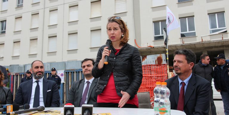 VIDEO/ Il Ministro Grillo al vecchio e nuovo Moscati: “Altro che passerelle, nostro dovere essere qui”