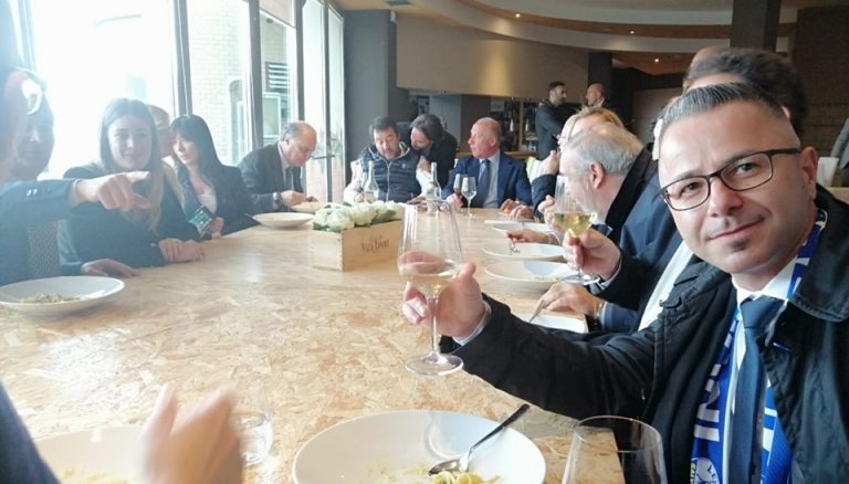 Salvini, pranzo made in Irpinia a San Michele di Serino dopo il comizio al “Partenio”