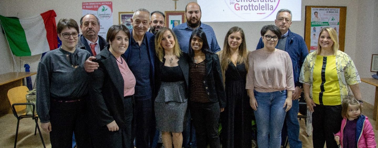 Amministrative, ecco la lista “Democratici per Grottolella”. Alla presentazione anche De Caro, Preziosi e Petitto