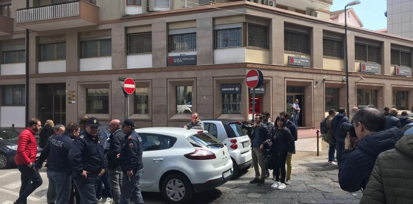 Banda del taglierino in azione: tentata rapina in banca ad Avellino