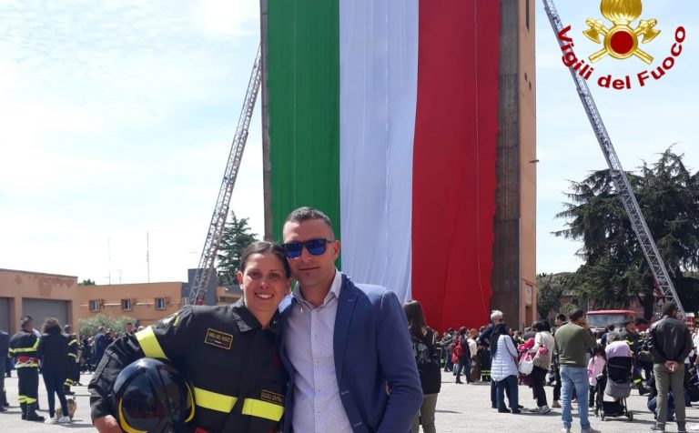 Giuramento a Roma, Francesca Boccardi prima donna irpina Vigile del Fuoco permanente