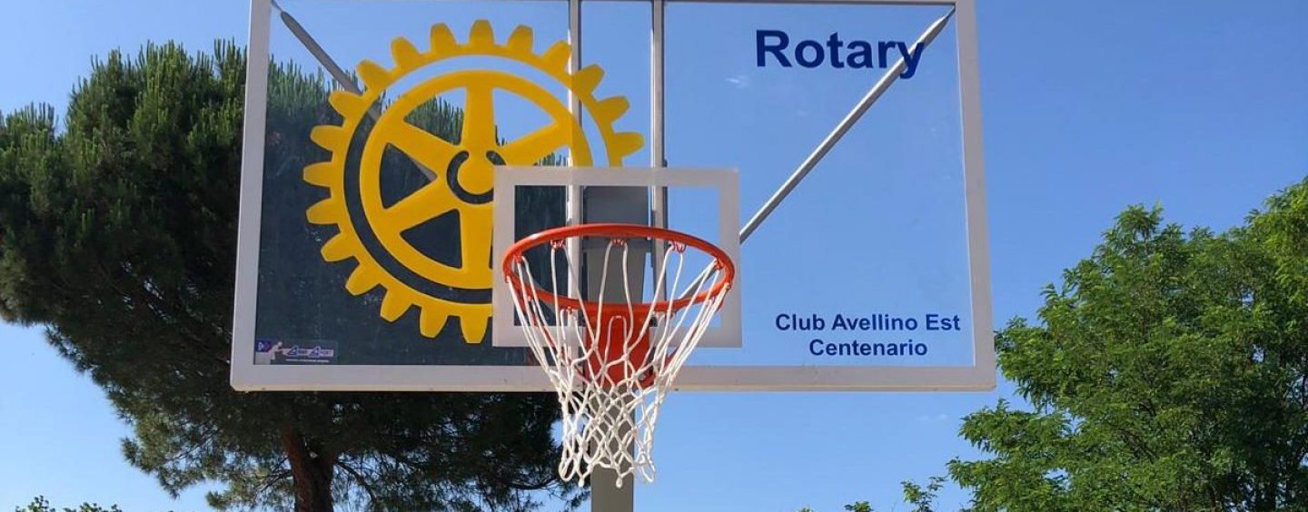 Il Rotary dona due canestri al comune di Grottaminarda, sabato l’inaugurazione del nuovo campo da basket
